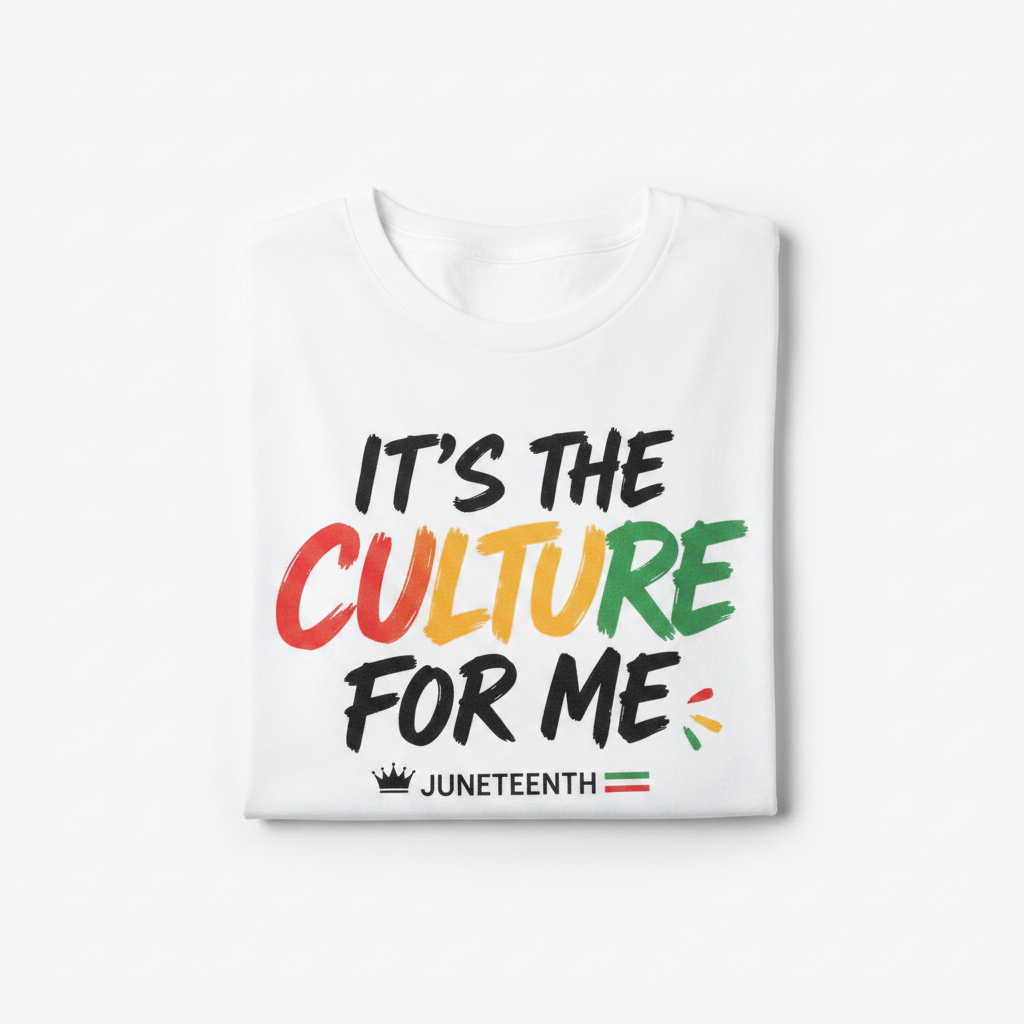 It's The Culture For Me T Shirt
