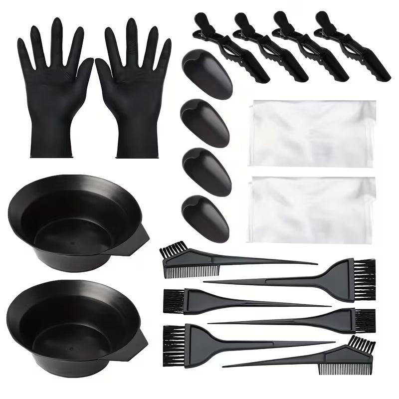 20pcs Professional Hair Dye Kit for Barbershop