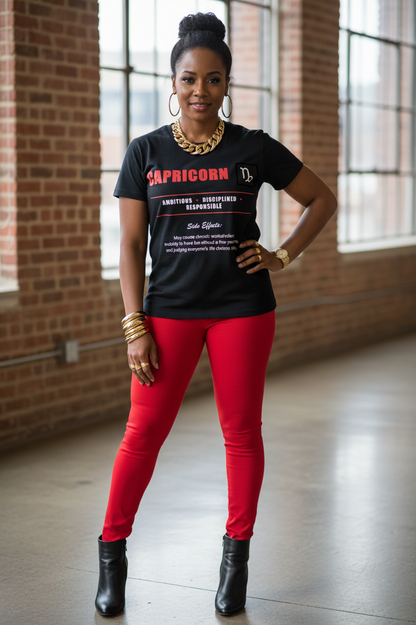 Capricorn Zodiac Tee - Funny Truth / Unisex