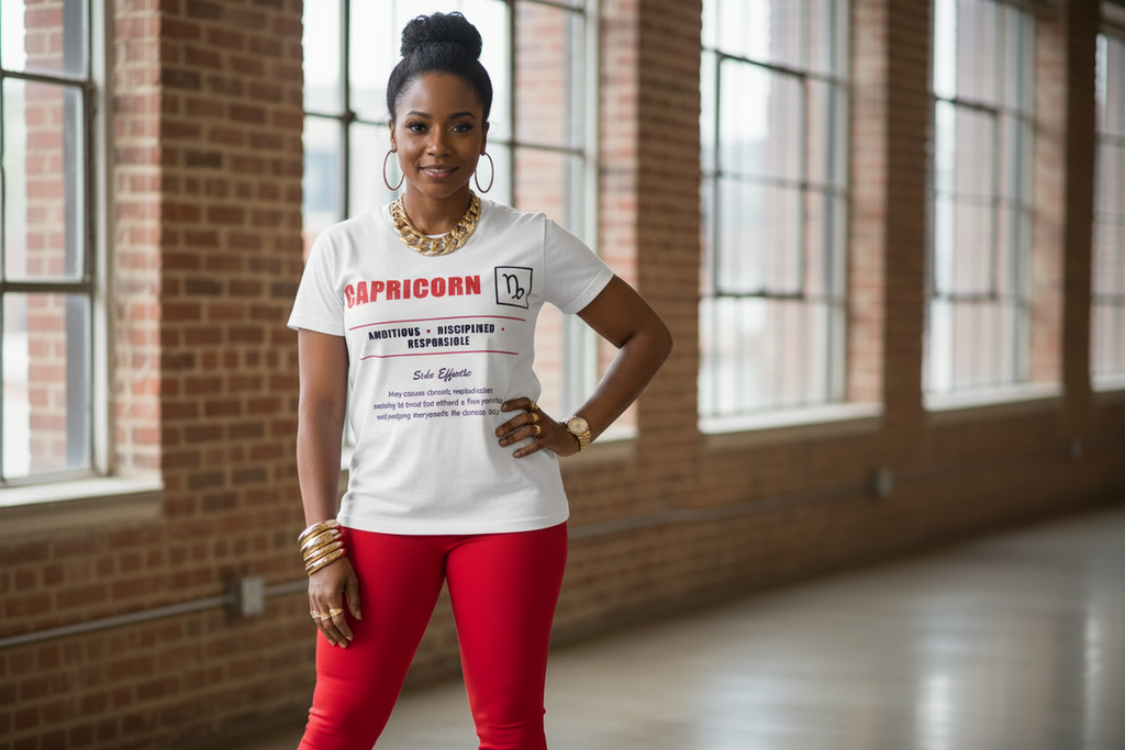 Capricorn Zodiac Tee - Funny Truth / Unisex