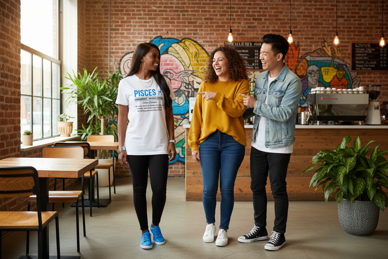 Pisces T Shirt with Funny Truth