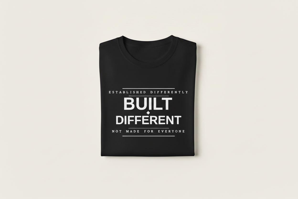 Established Differently Built Different Not For Everyone