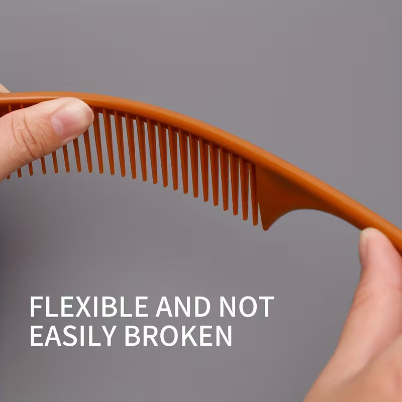 1set Detangling Pointed Tail Comb Rat Tail Comb Fine Tooth Comb