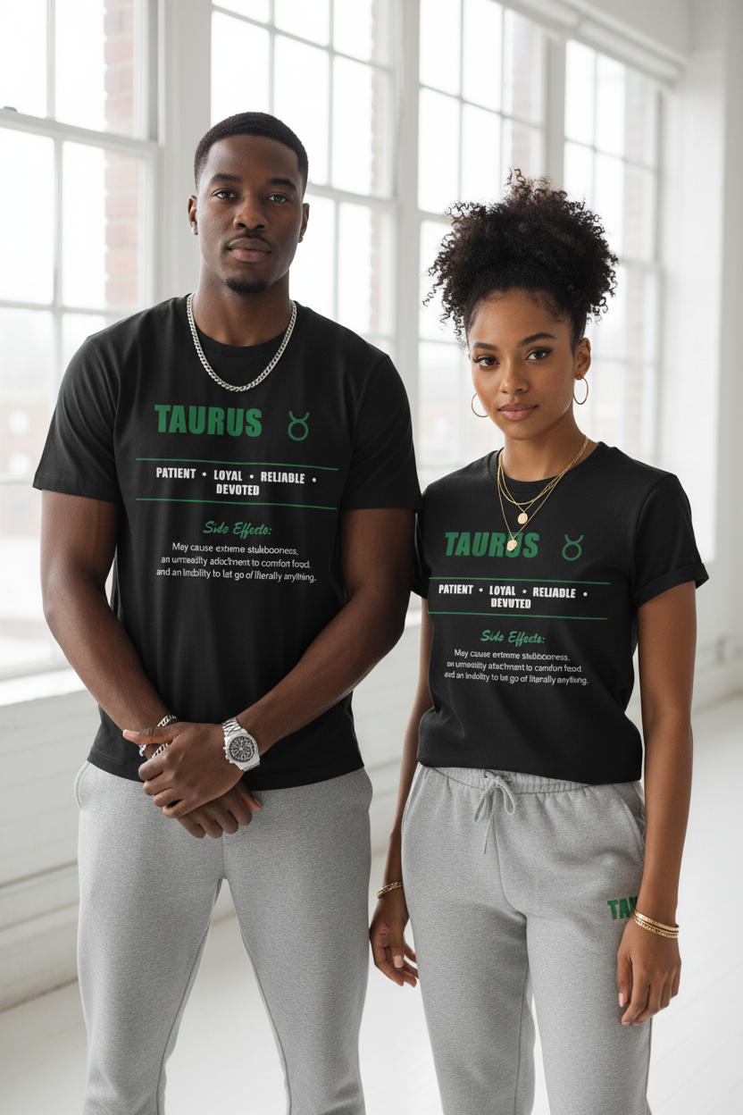 Taurus Zodiac Tee - Funny Truth / Unisex