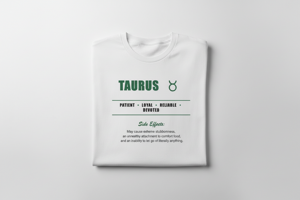 Taurus Zodiac Tee - Funny Truth / Unisex