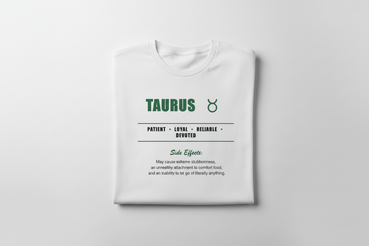 Taurus T Shirt with Funny truth