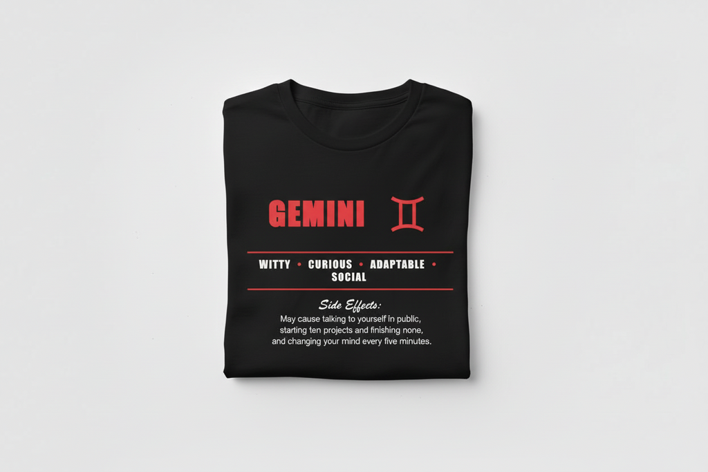 Gemini T Shirt With Funny Truth