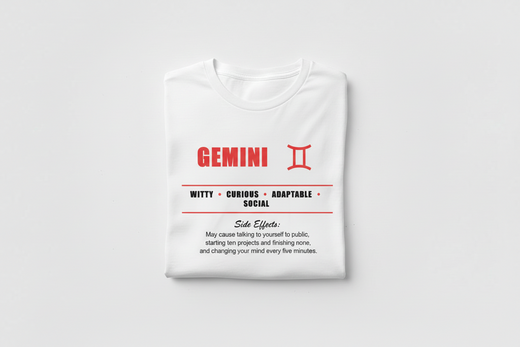 Gemini T Shirt With Funny Truth
