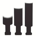 3pcs Hair Dyeing Board Set
