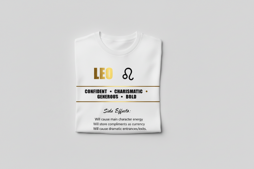 Leo T-Shirt With The Brand Name On The Sleeve