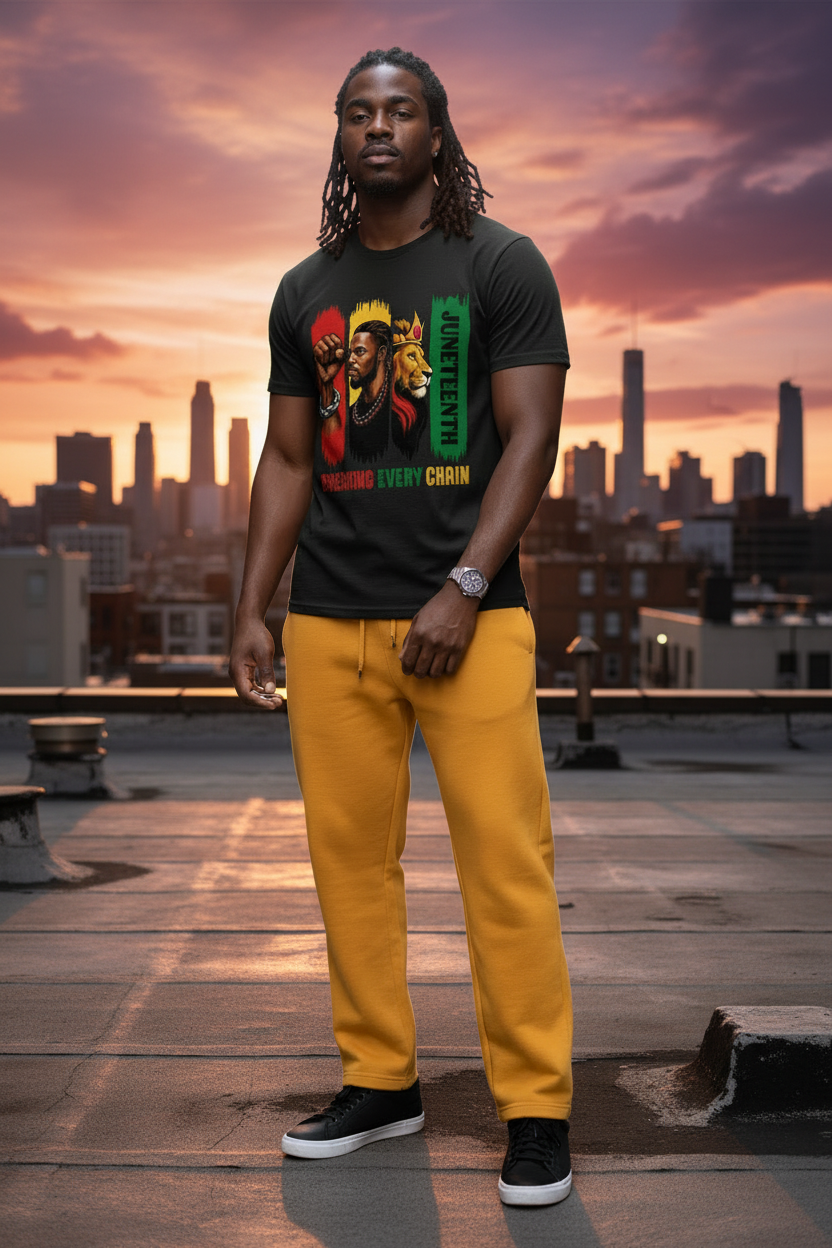 Breaking Every Chain Juneteenth T Shirt