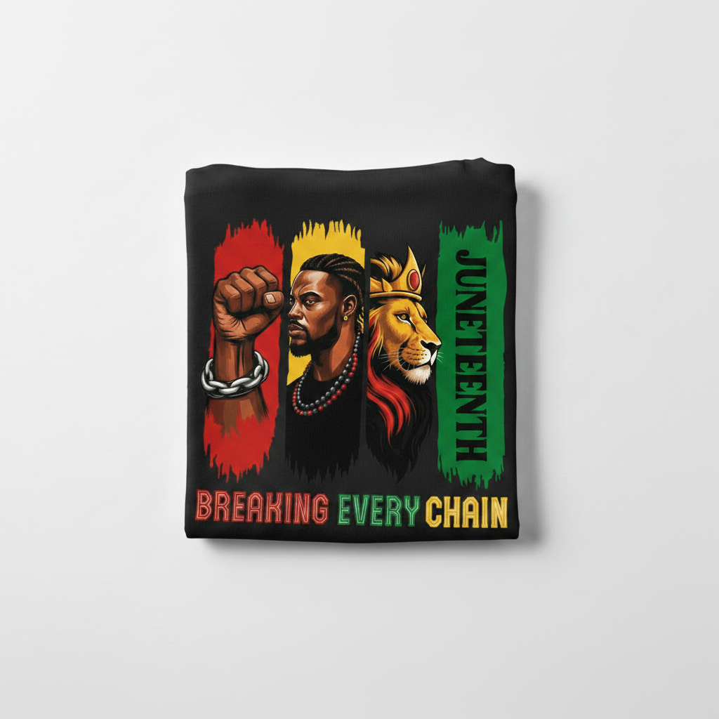 Breaking Every Chain Juneteenth T Shirt