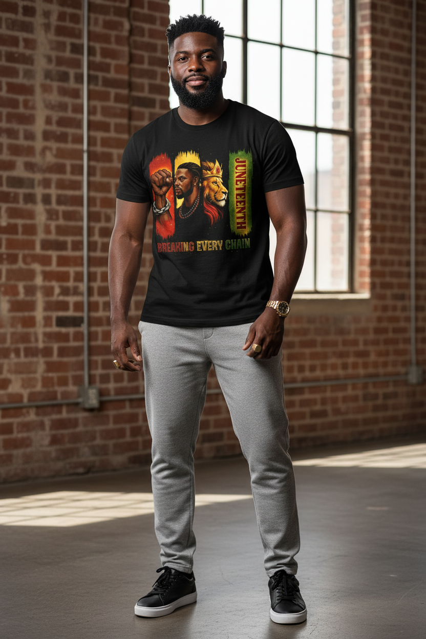 Breaking Every Chain Juneteenth T Shirt