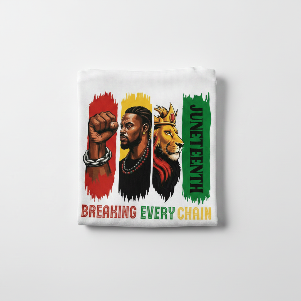 Breaking Every Chain Juneteenth T Shirt