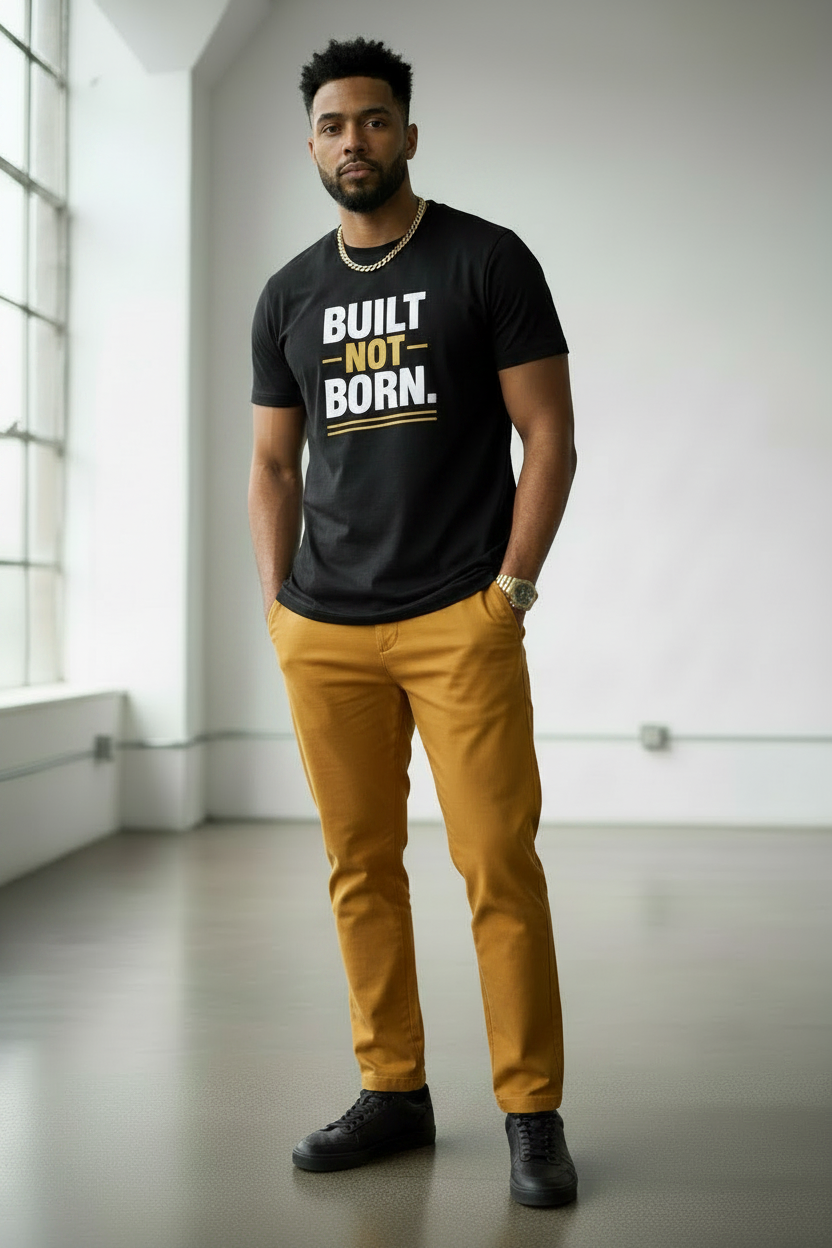 Built Not Born T Shirt