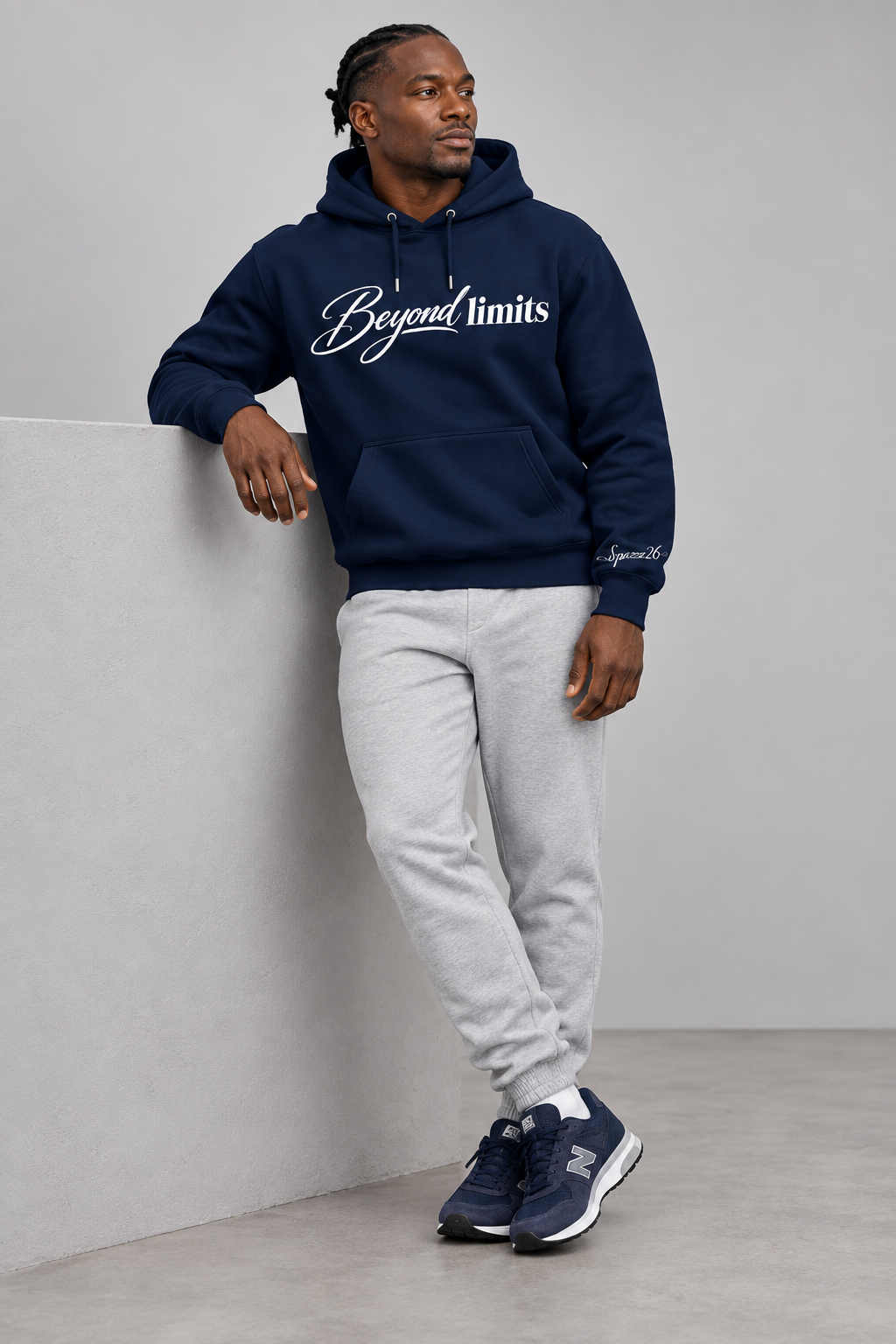 Beyond Limits Men’s Heavyweight Hoodie