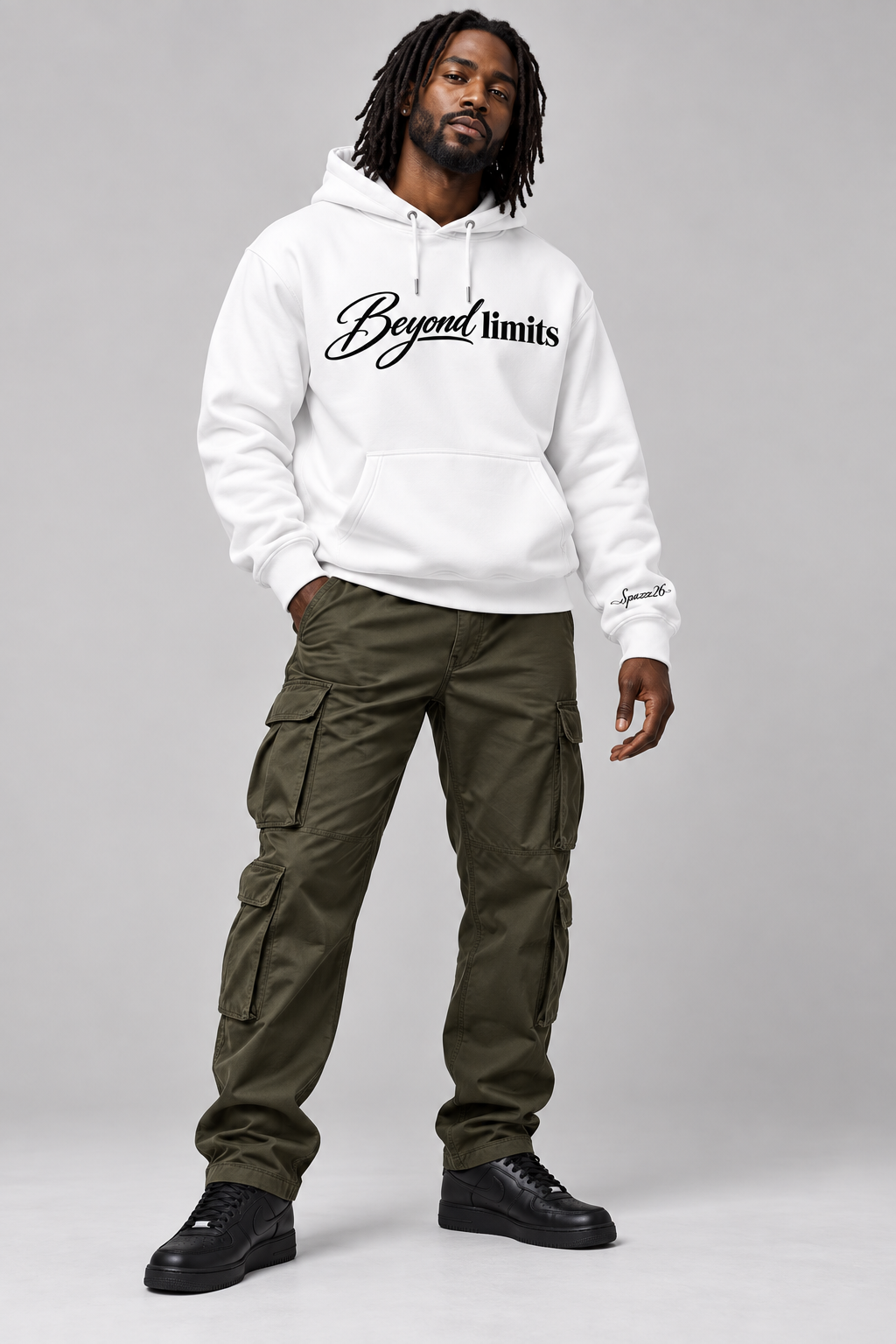 Beyond Limits Men’s Heavyweight Hoodie
