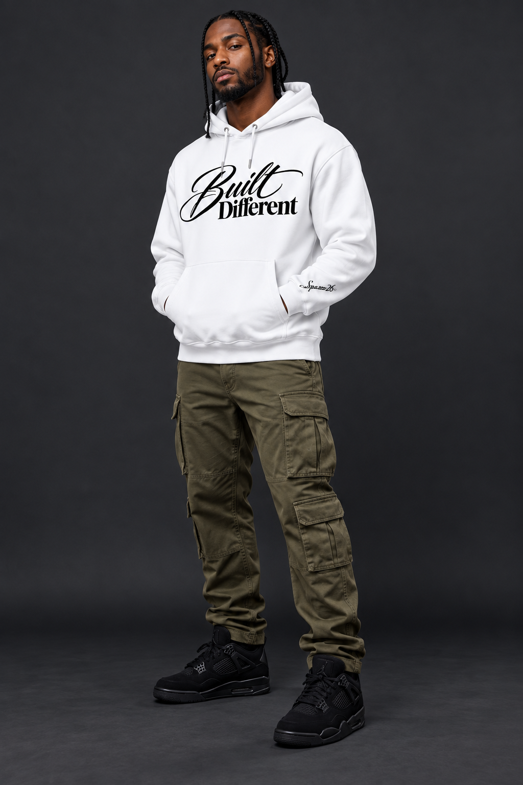 Built Different Men’s Heavyweight Hoodie