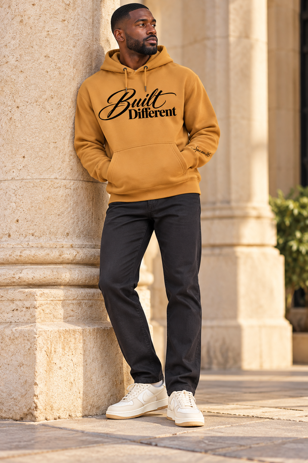 Built Different Men’s Heavyweight Hoodie