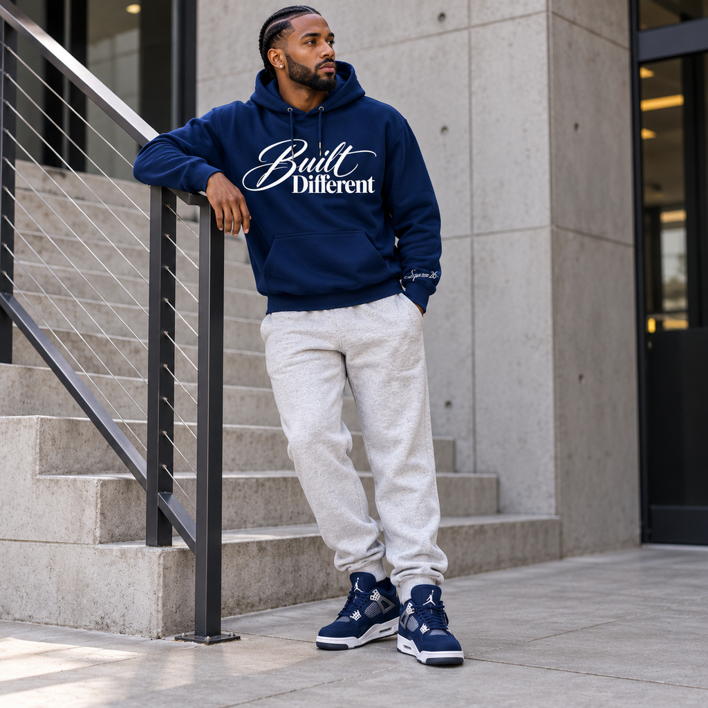 Built Different Men’s Heavyweight Hoodie