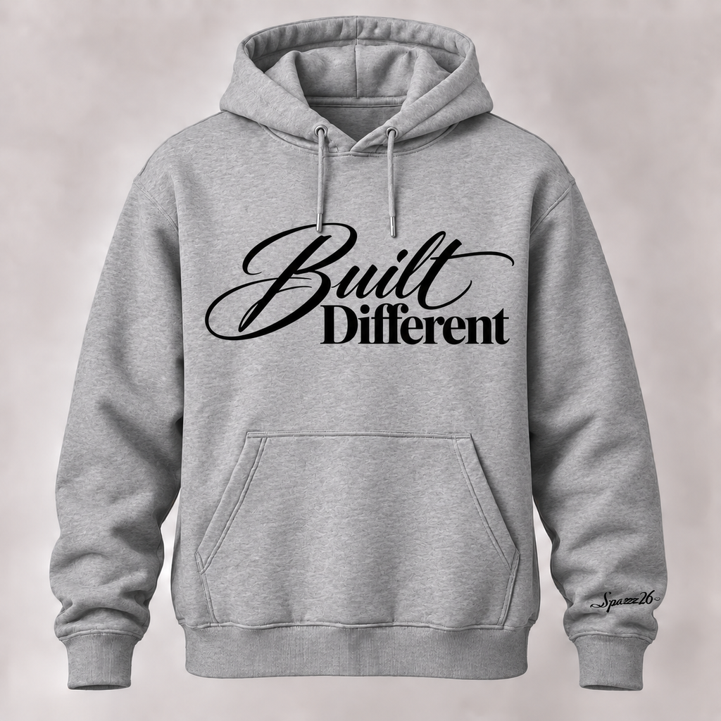 Built Different Men’s Heavyweight Hoodie
