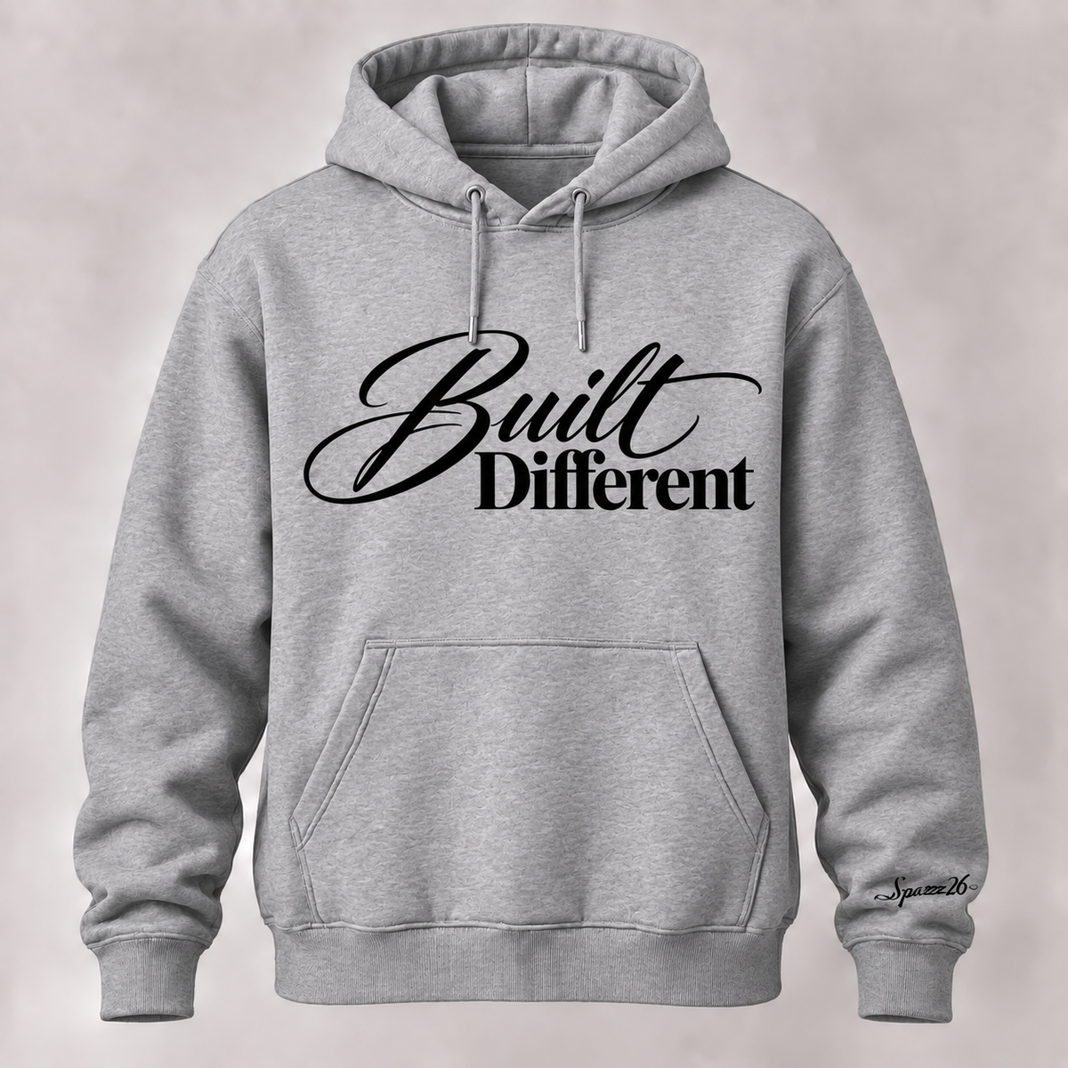 Built Different Men’s Heavyweight Hoodie