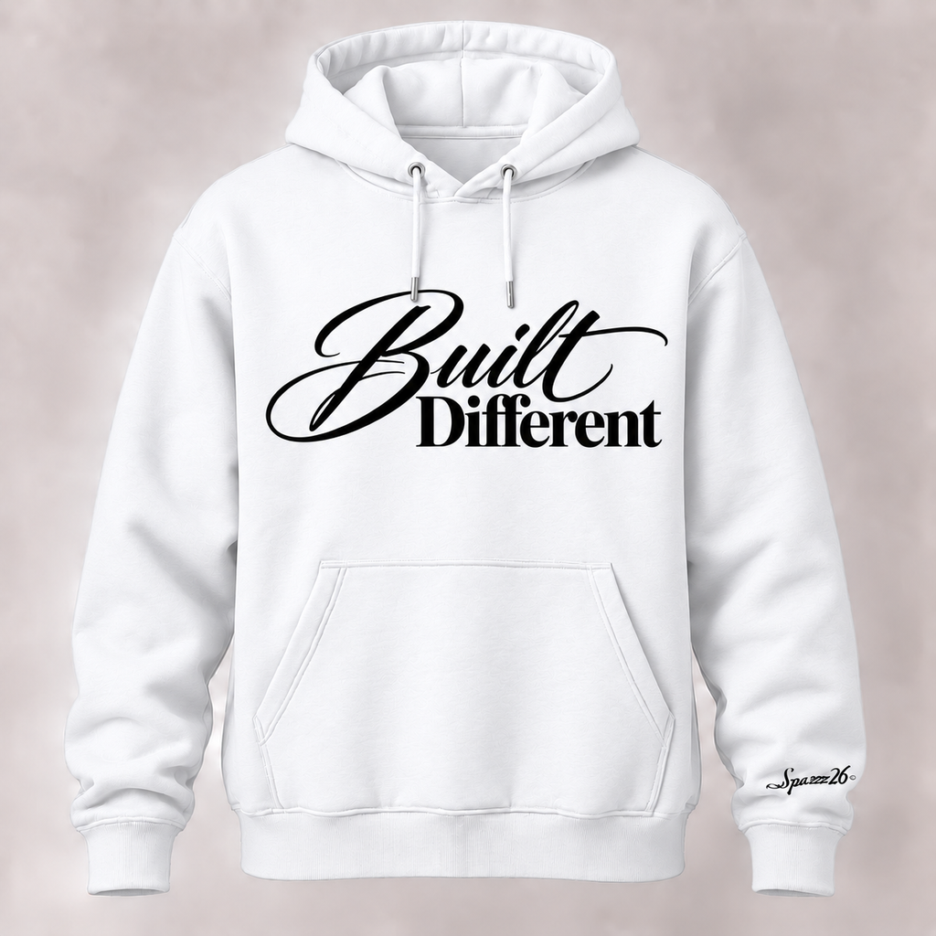 Built Different Men’s Heavyweight Hoodie