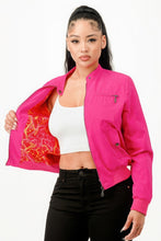 Load image into Gallery viewer, Casual Zip Up Biker Moto Jacket
