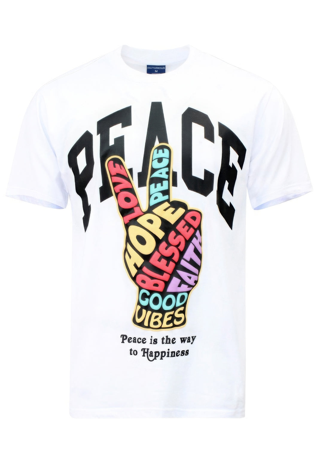 NEW MENS WEAR/ Peace Hand Sign T-shirts