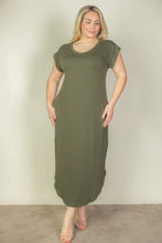 Load image into Gallery viewer, Plus Size | Confident Comfort Dress W/ Pockets
