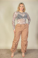 Load image into Gallery viewer, Plus Size | Cargo Cruiser Parashute Pants
