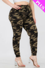 Load image into Gallery viewer, Plus Size/ Camo Jogger Pant
