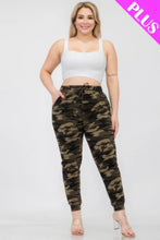 Load image into Gallery viewer, Plus Size/ Camo Jogger Pant
