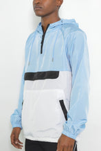 Load image into Gallery viewer, Color Block Anorak Jacket Pullover Windbreaker
