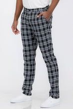 Load image into Gallery viewer, Plaid Trouser Pants
