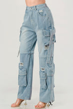 Load image into Gallery viewer, ALL Denim Cargo Jean
