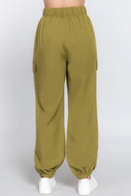 Load image into Gallery viewer, Light Weight Stretch Woven Cargo Jogger Pants
