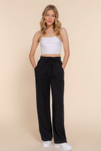 Load image into Gallery viewer, Elastic Waist Tencel Long Pants
