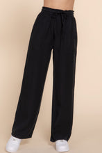 Load image into Gallery viewer, Elastic Waist Tencel Long Pants
