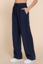 Load image into Gallery viewer, Elastic Waist Tencel Long Pants
