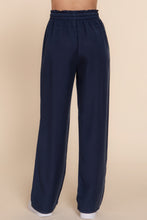 Load image into Gallery viewer, Elastic Waist Tencel Long Pants
