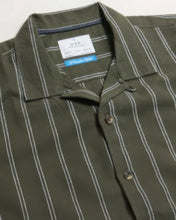 Load image into Gallery viewer, Stripe camp shirt
