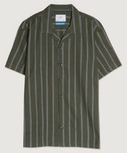 Load image into Gallery viewer, Stripe camp shirt
