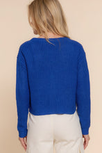 Load image into Gallery viewer, All above the waiste crop cardigan
