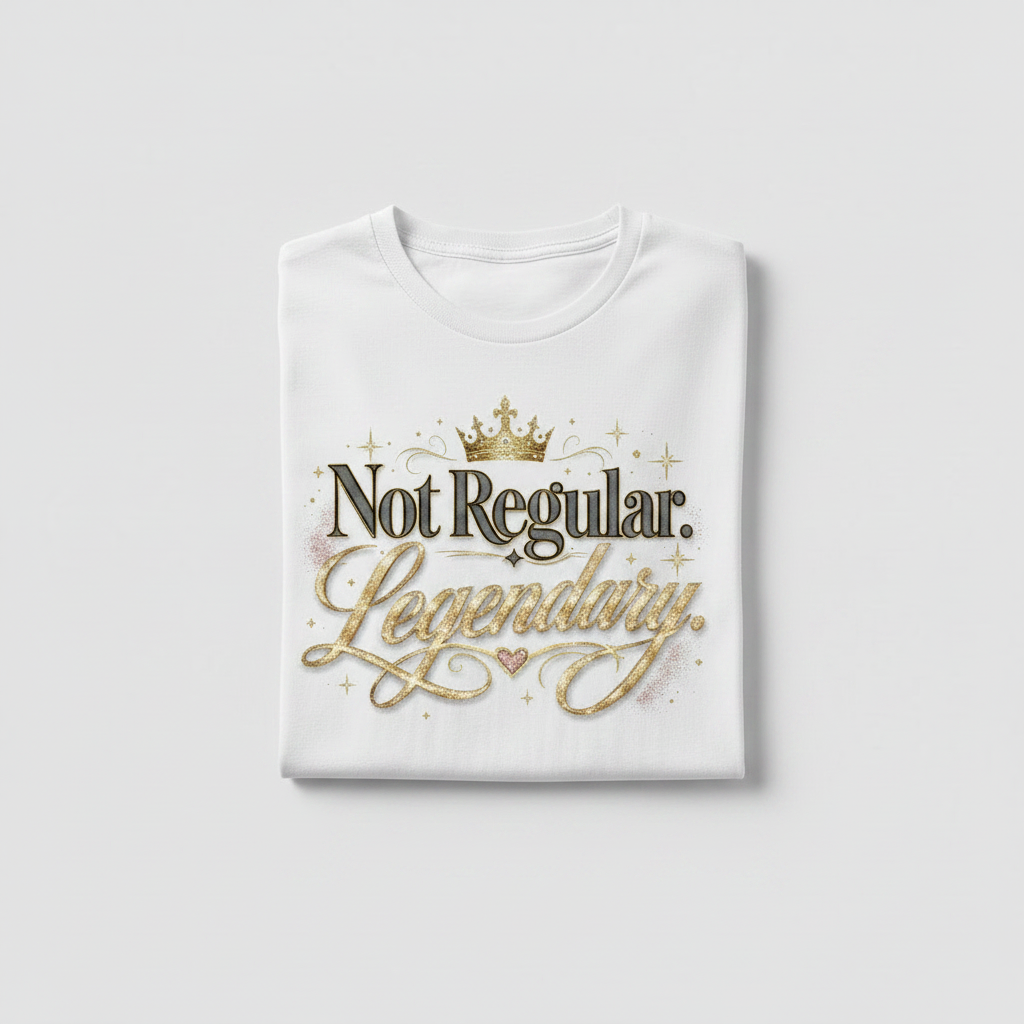 Oh She's Not Regular Legendary T-Shirt