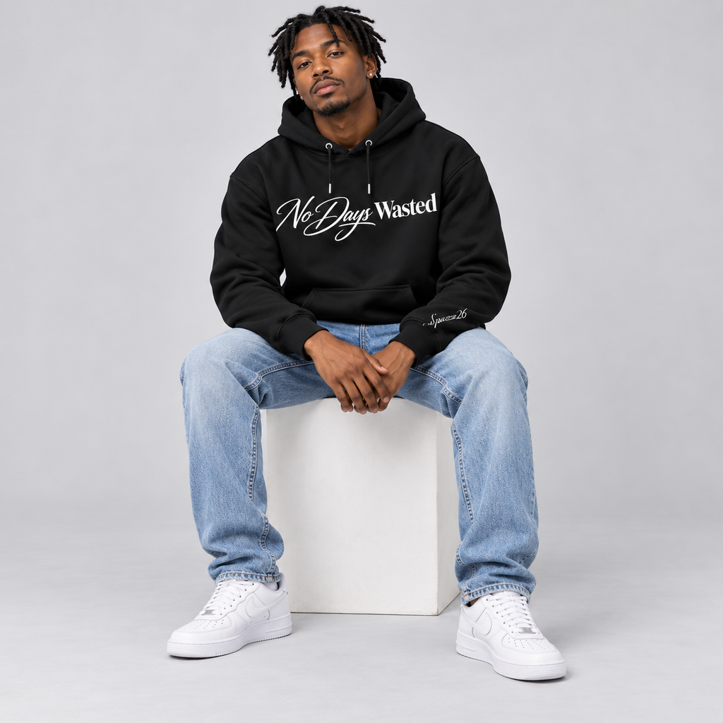 Product title: No Day Off Men’s Heavyweight Hoodie