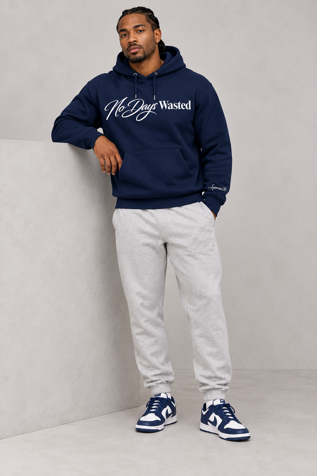 Product title: No Day Off Men’s Heavyweight Hoodie