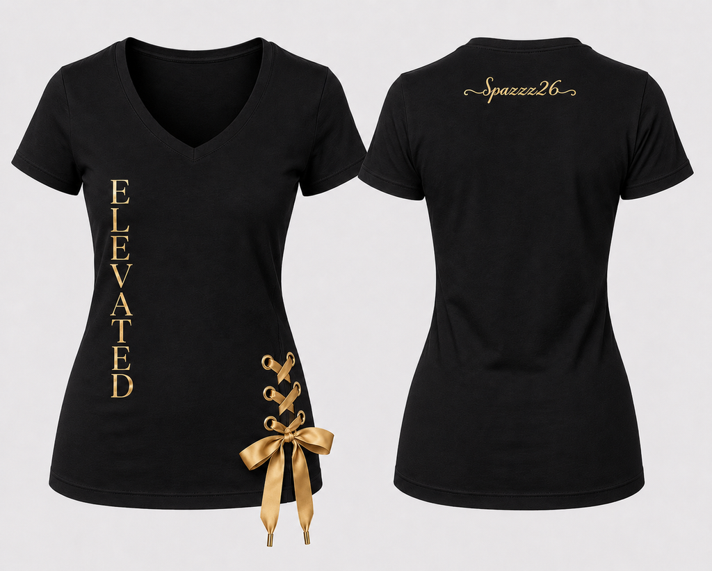 Elevate Statement V-Neck Tee