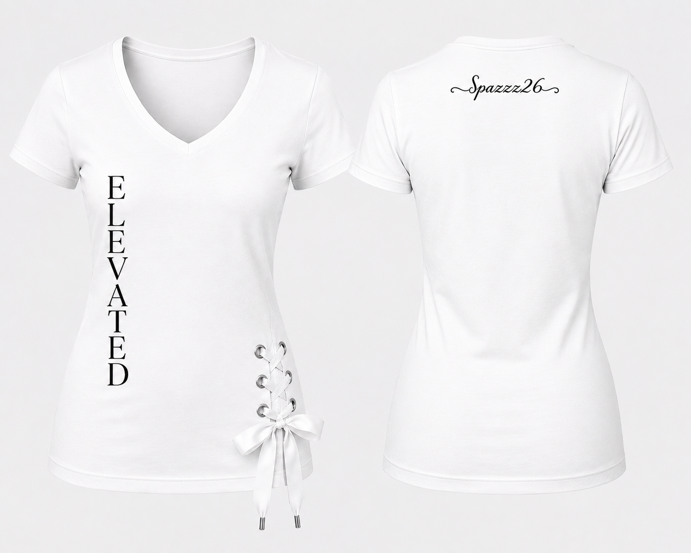 Elevate Statement V-Neck Tee