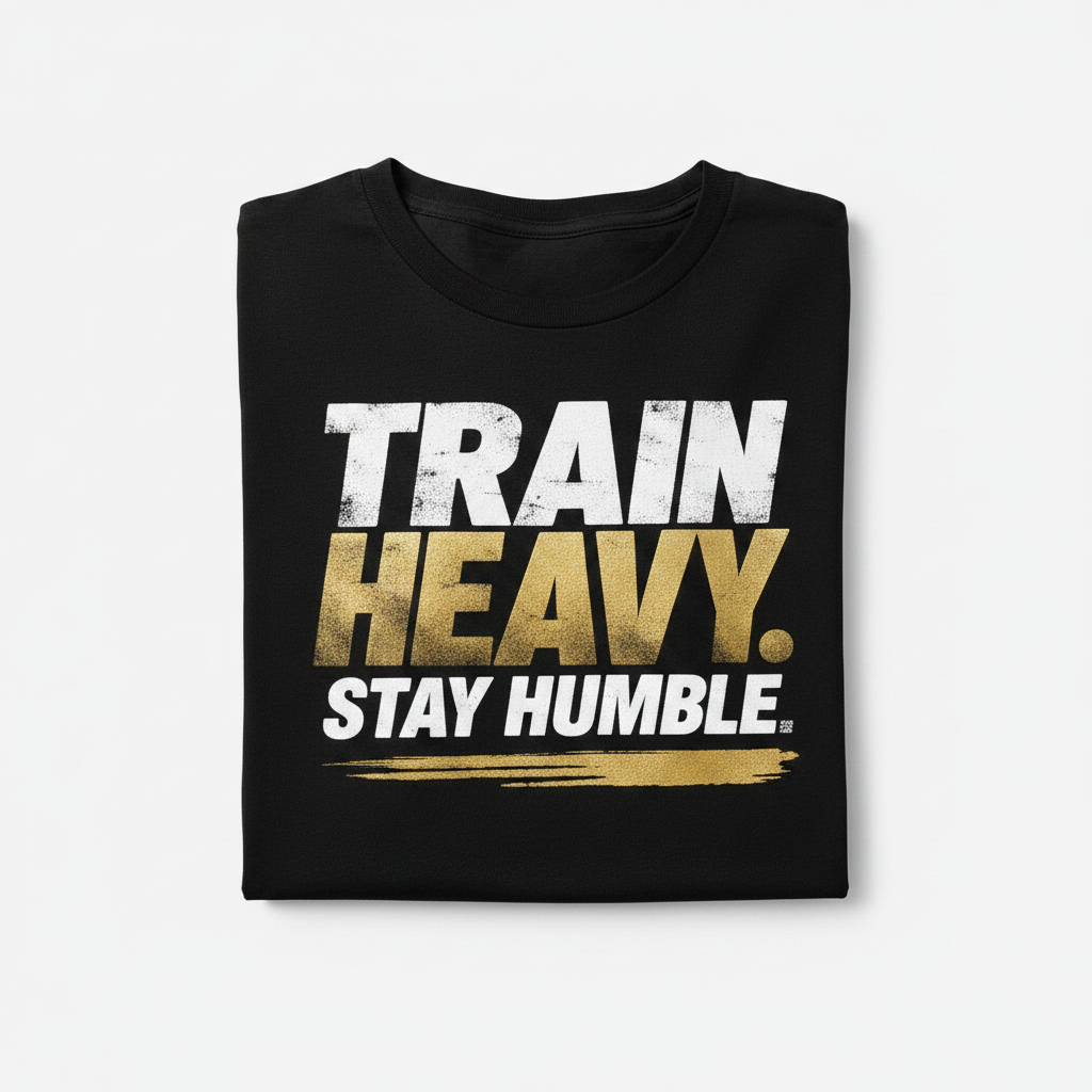 Train Heavy Stay Humble T Shirt